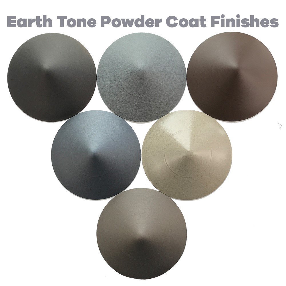 Centino Series powder coat finishes for outdoor lighting and garden lights