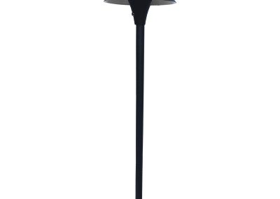 The Centino Flat Series outdoor landscape path light features a conical top, slim pole, and round base, shown against a white background.
